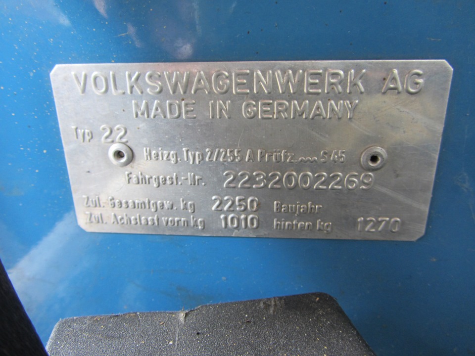 Деталі VW T2 1
