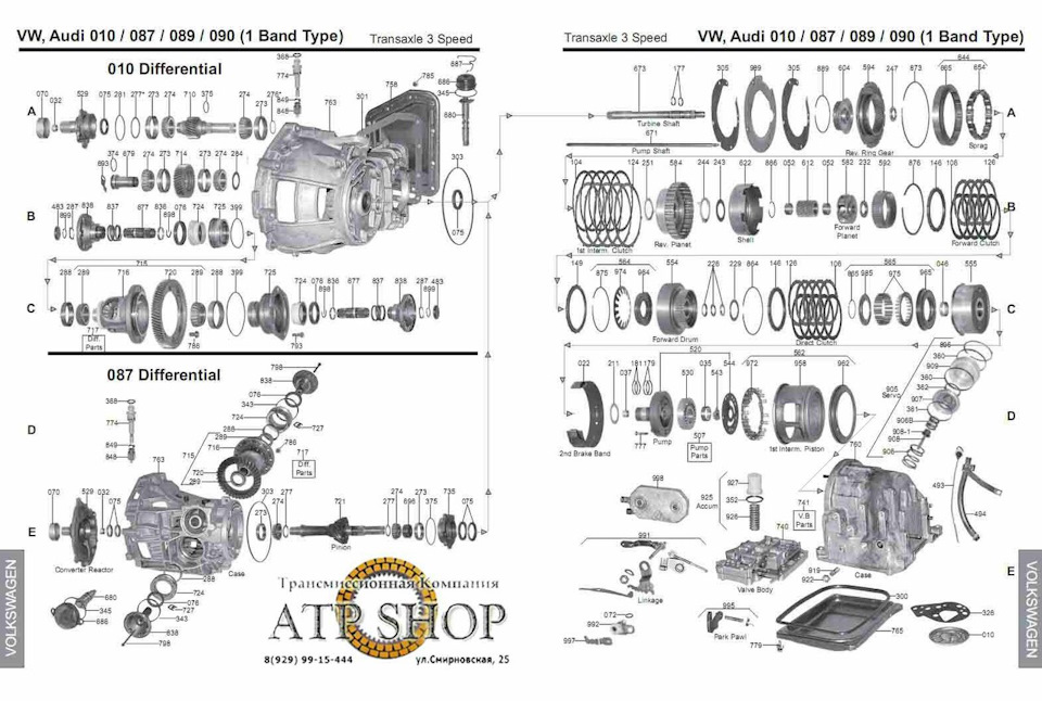 Automatic Transmission 010 3-Speed 2