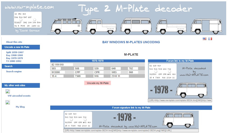 Розшифрував комплектацію, рік випуску по M-plate 2