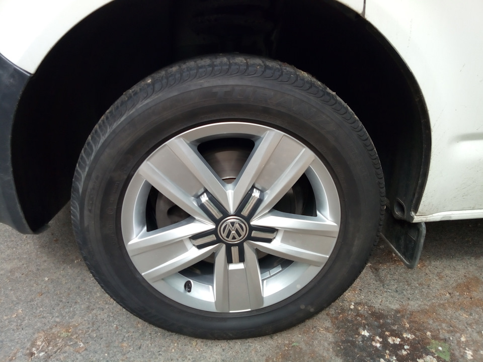 встановив нові колеса 235/55 R17 2