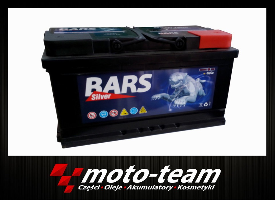 батарейка )) Bars Silver 12V 100Ah 800A 1