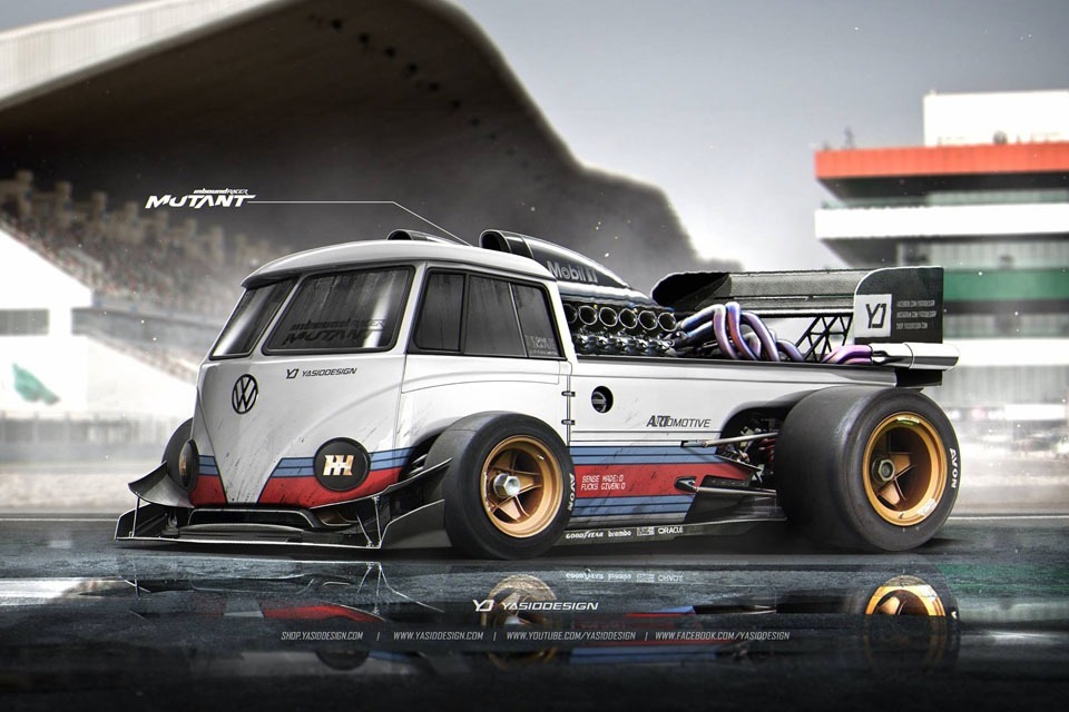 Рейлинги для Volkswagen Transporter T4 1