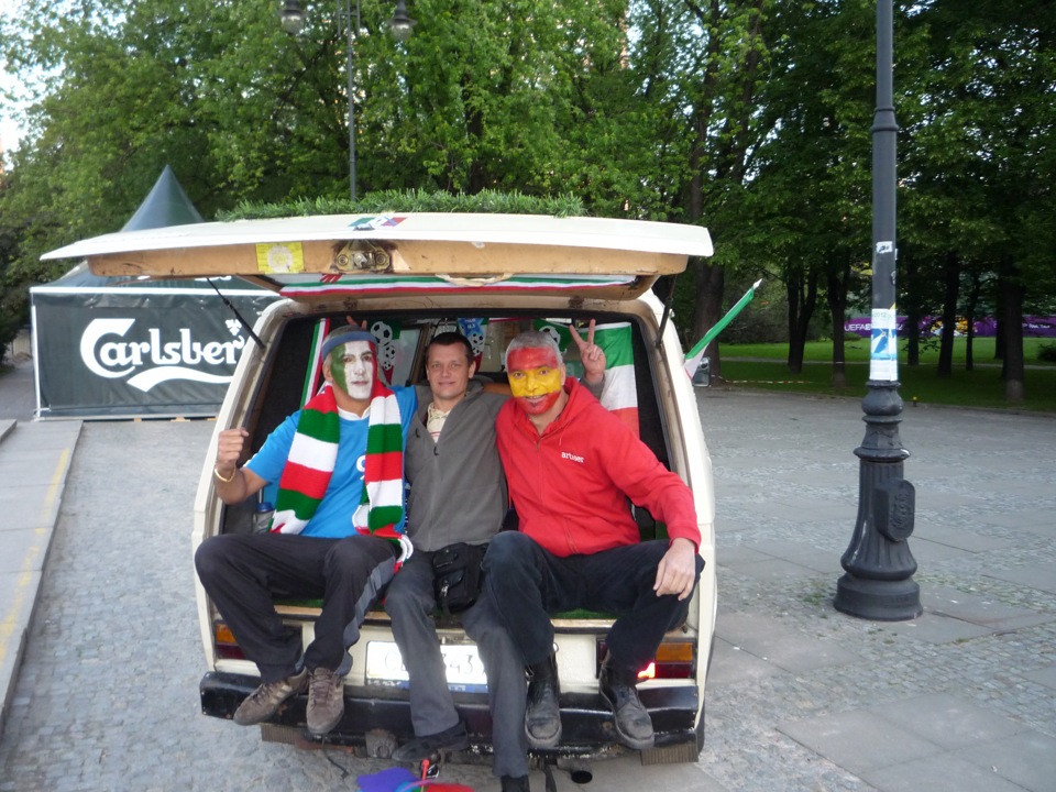 Засвіт мого буса для Євро 2012 1