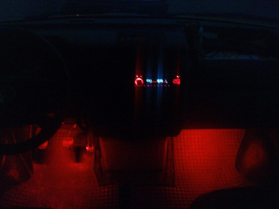 Red LED lights 1