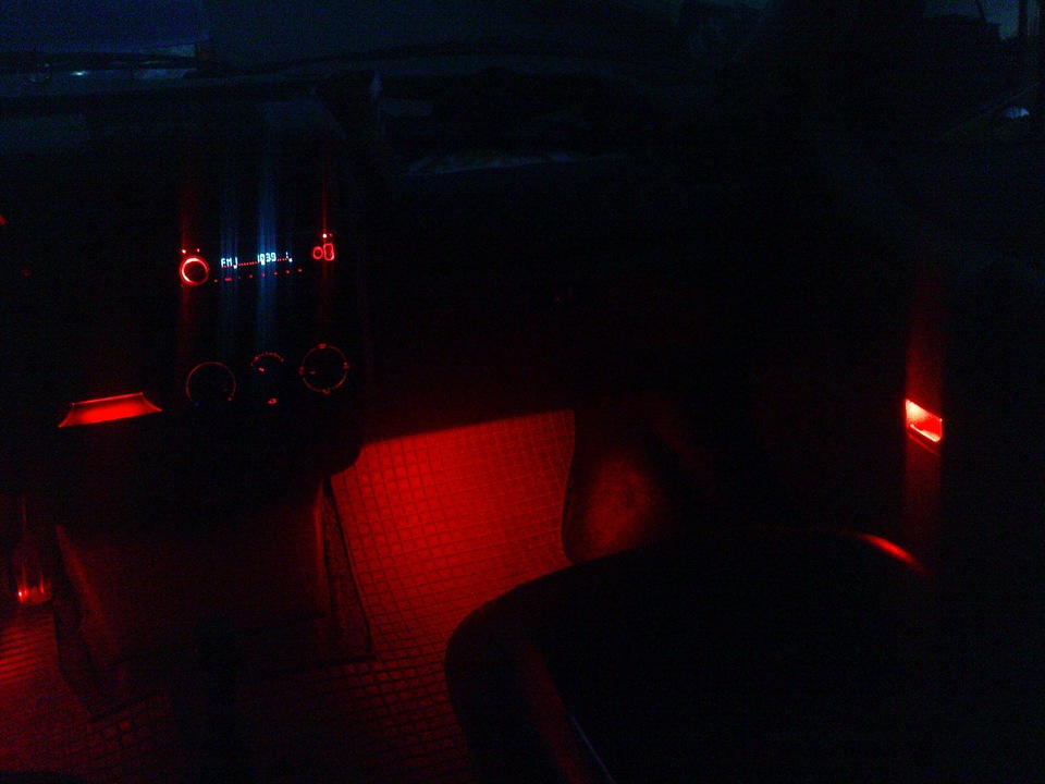 Red LED lights 2