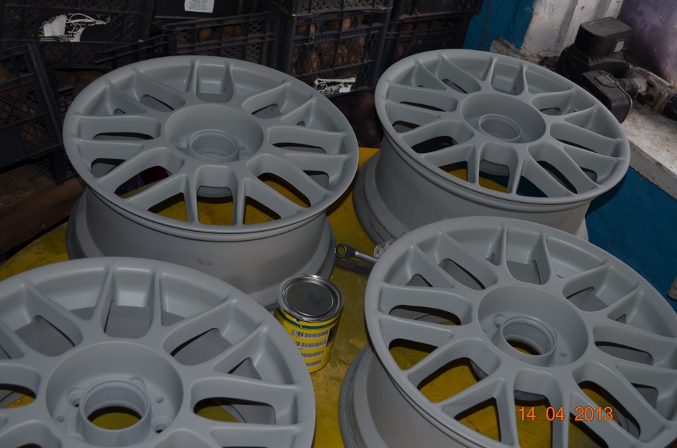 BBS RC 307 motorsport edition у білому вигляді. 2