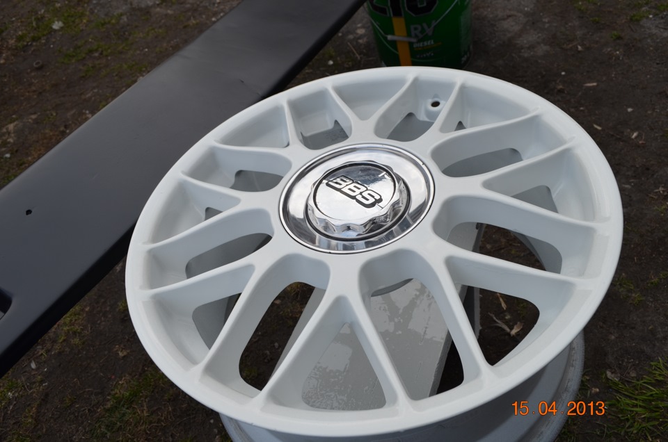 BBS RC 307 motorsport edition у білому вигляді. 5