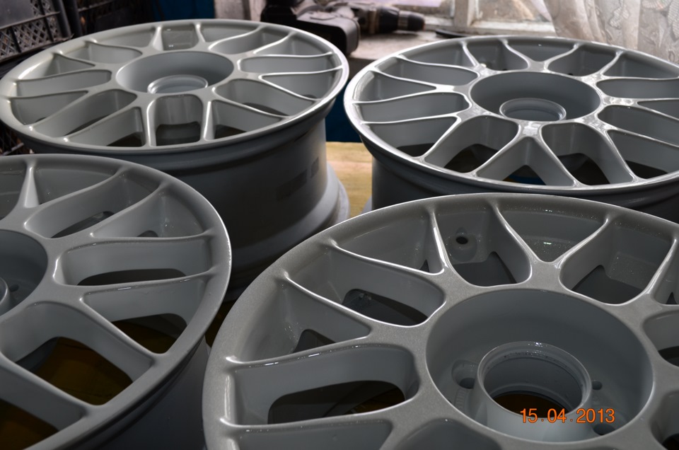 BBS RC 307 motorsport edition у білому вигляді. 3