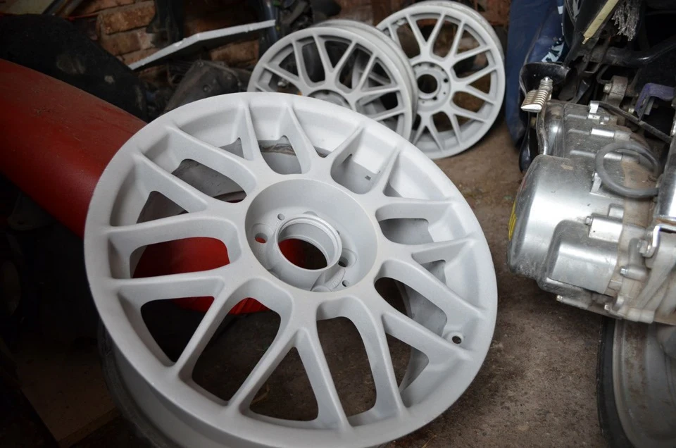 BBS RC 307 motorsport edition у білому вигляді.