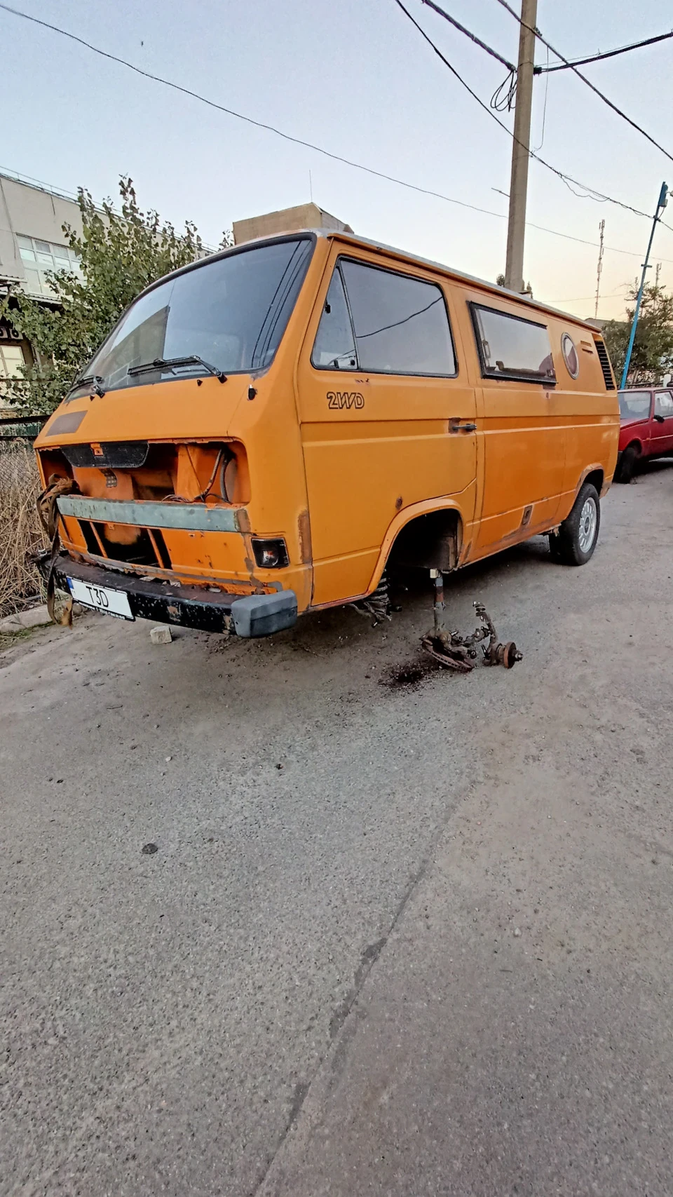 Перетягування передньої підвіски