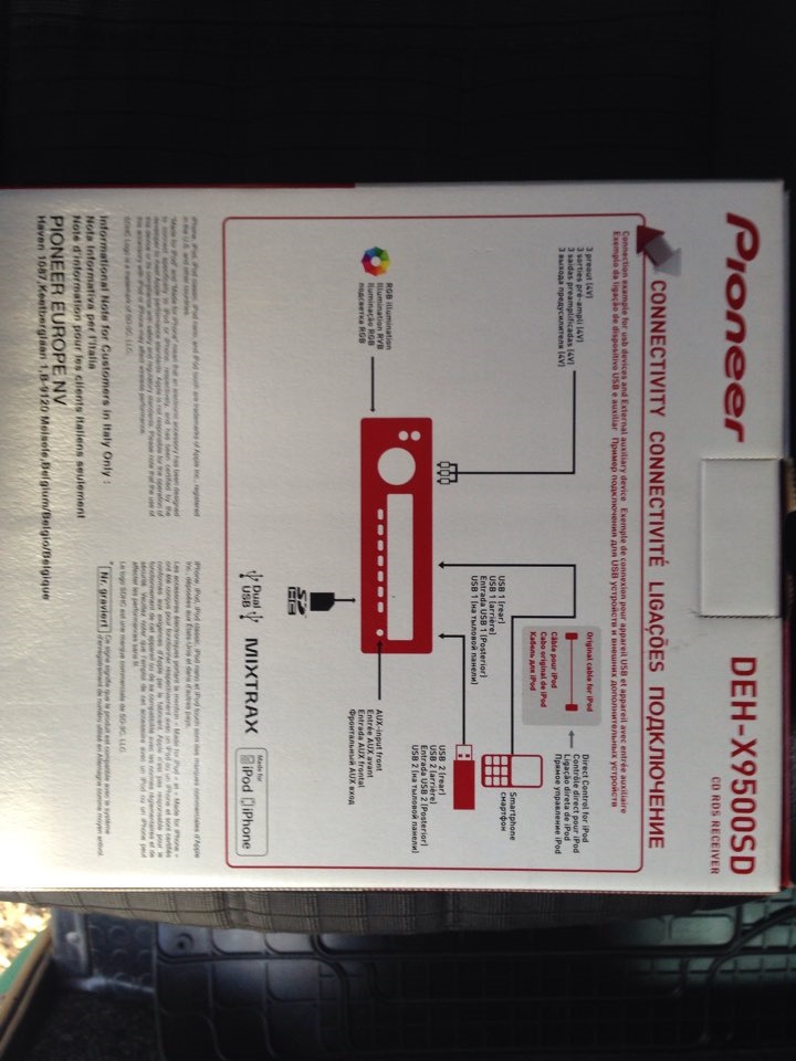 Нова голова Pioneer DEH-X9500SD 5