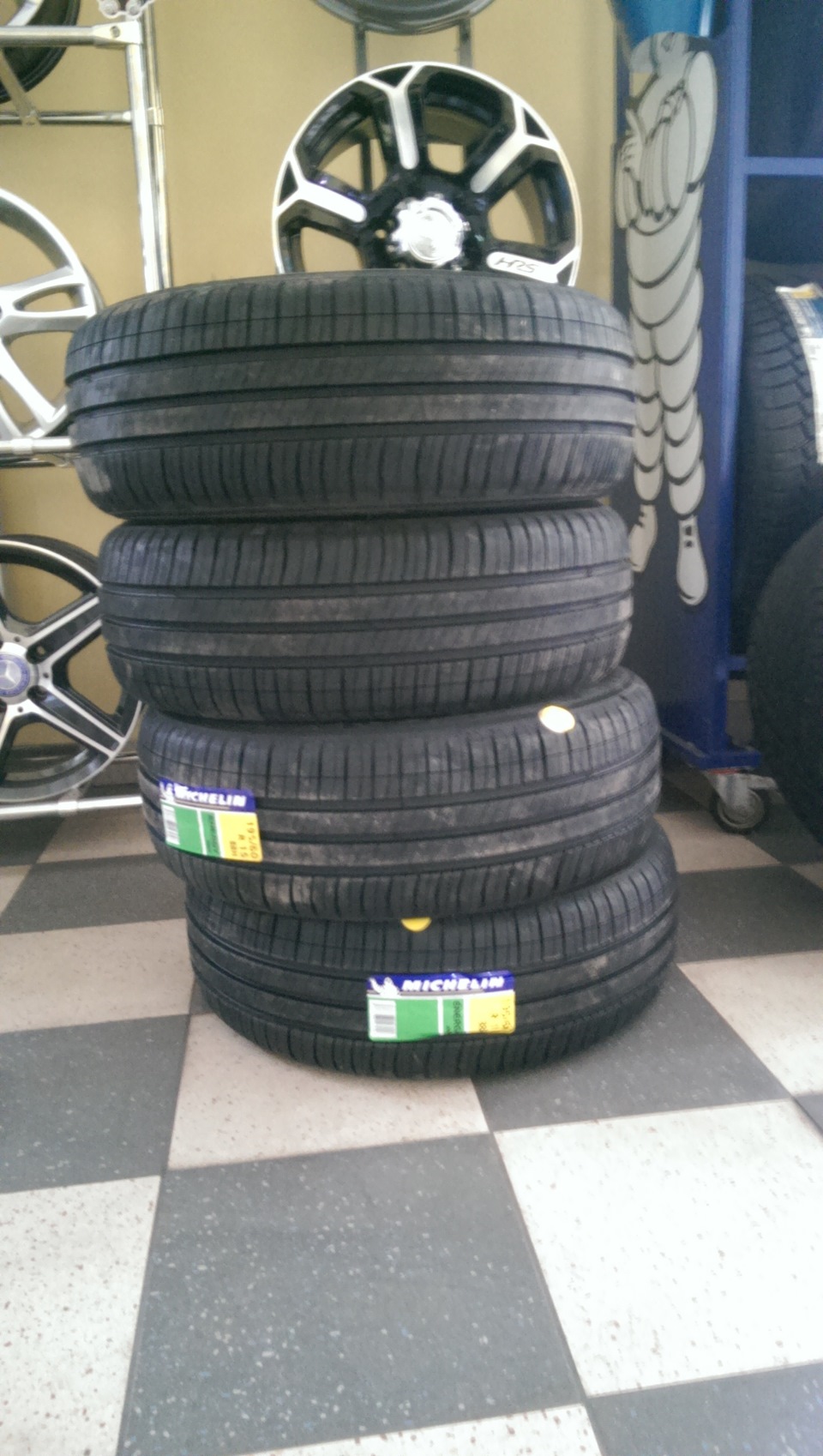 Michelin 195/60/15 диски BBS або як я перевзувся на літо! 2