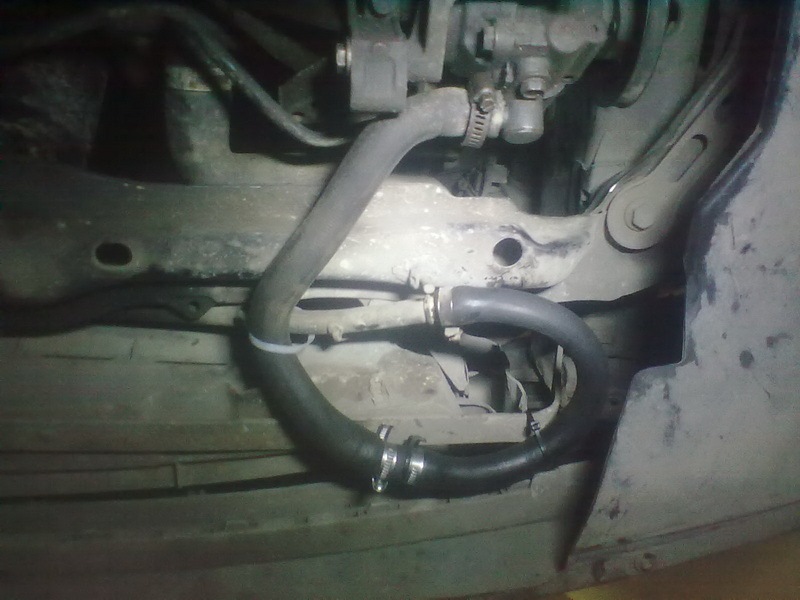 Окультурення шланга насоса ГУРу VW Vento 3
