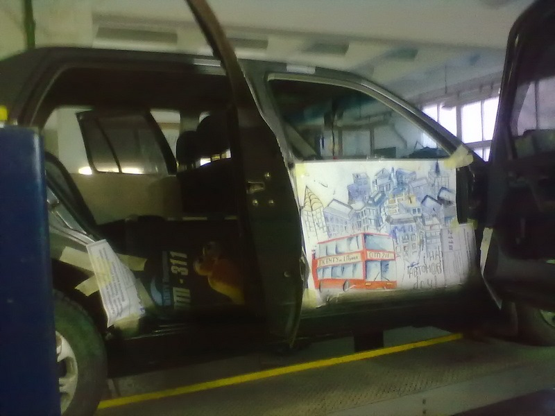 Підфарбував пороги VW Vento 2