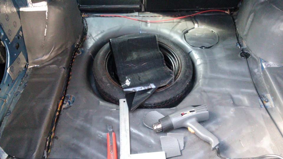 Шумоізоляція багажника ч.2 1