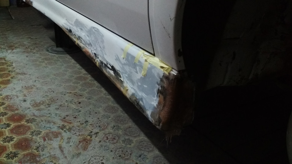 Лікуємо накладки на пороги… 4