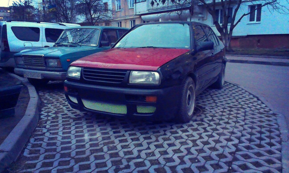 Поставив бампер 1