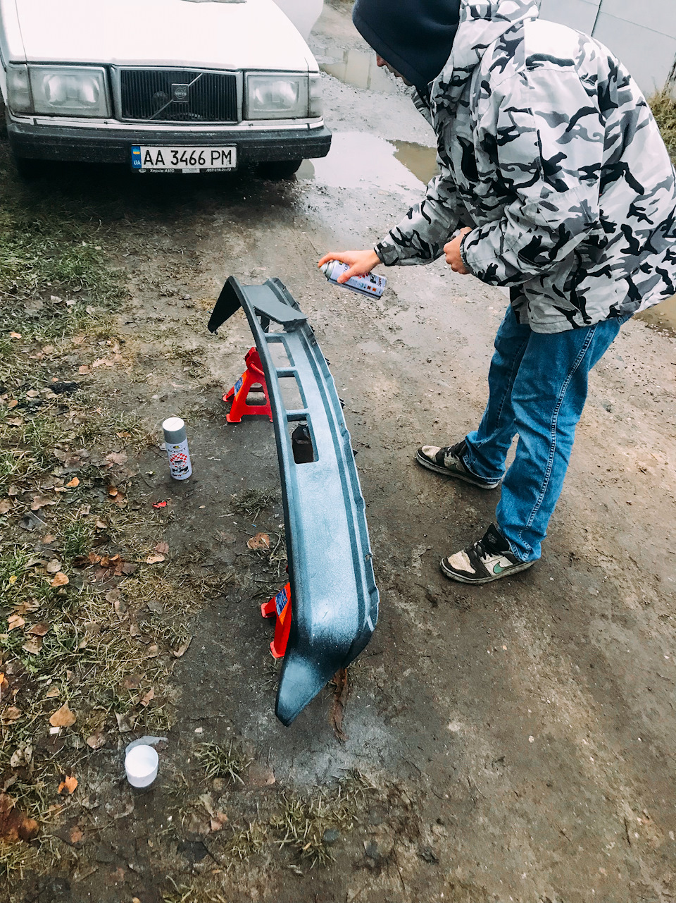 Garage weekend #1: Ремонт глушника, довгоочікувана установка фартуха 3