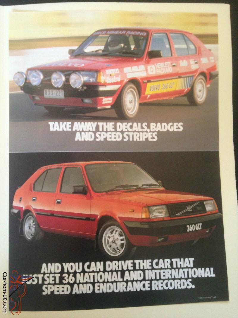 Унікальні VOLVO 340/360: Group A 1