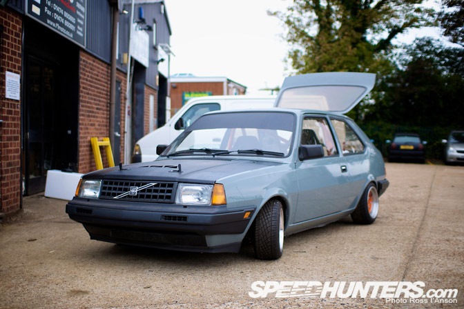 Унікальні Volvo 340/360: Street drift car 4