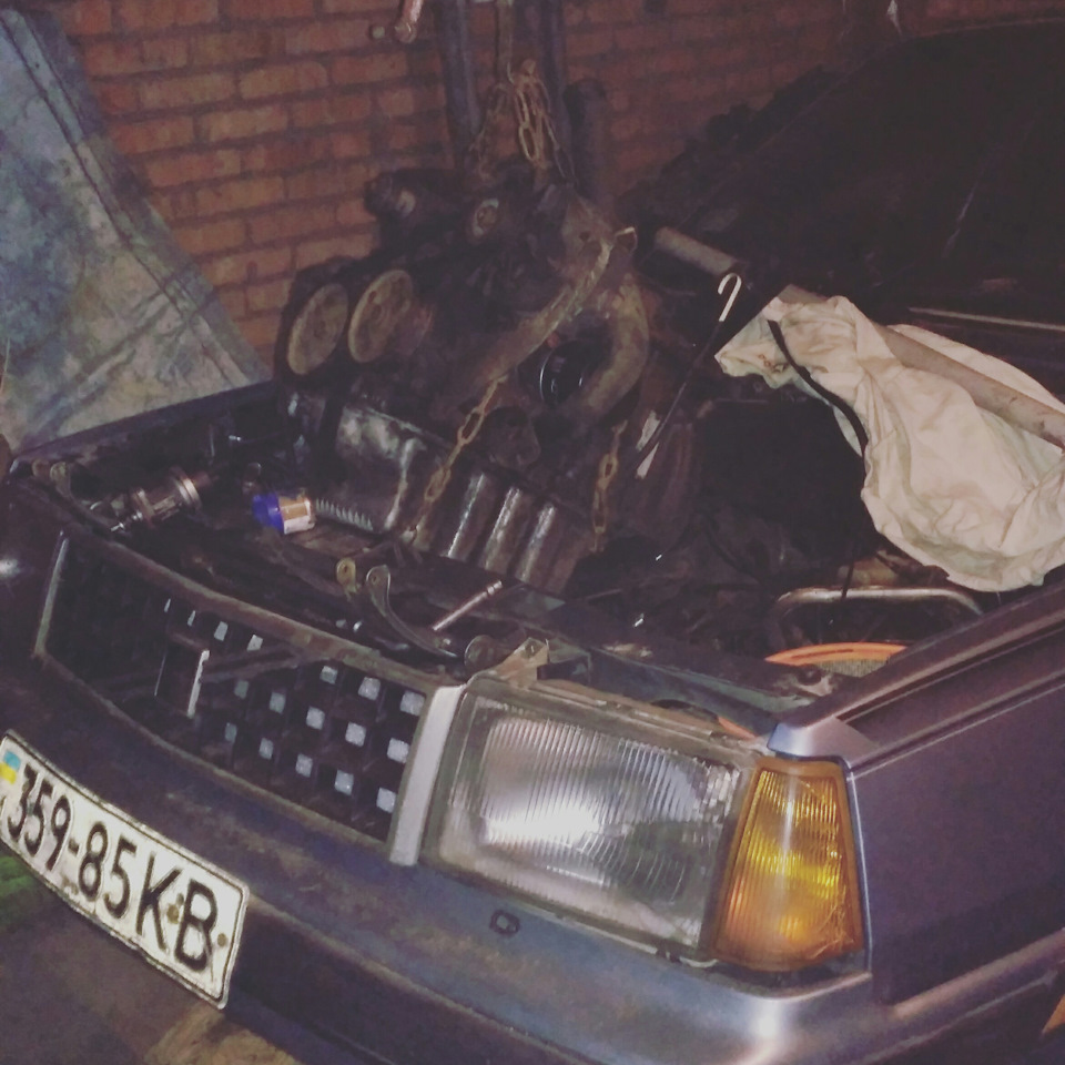 Зняття двигуна) 1