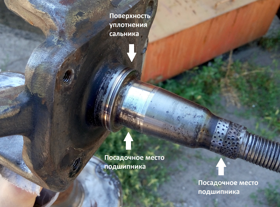 Передня підвіска - амортизаторні стійки, відновлення та доопрацювання 5