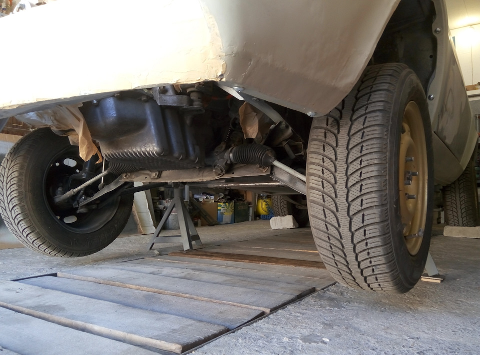 Передня підвіска - завершення робіт 1