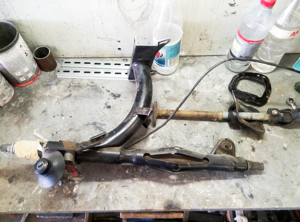 Ремонт рулевой колонки Volvo 340-360 1