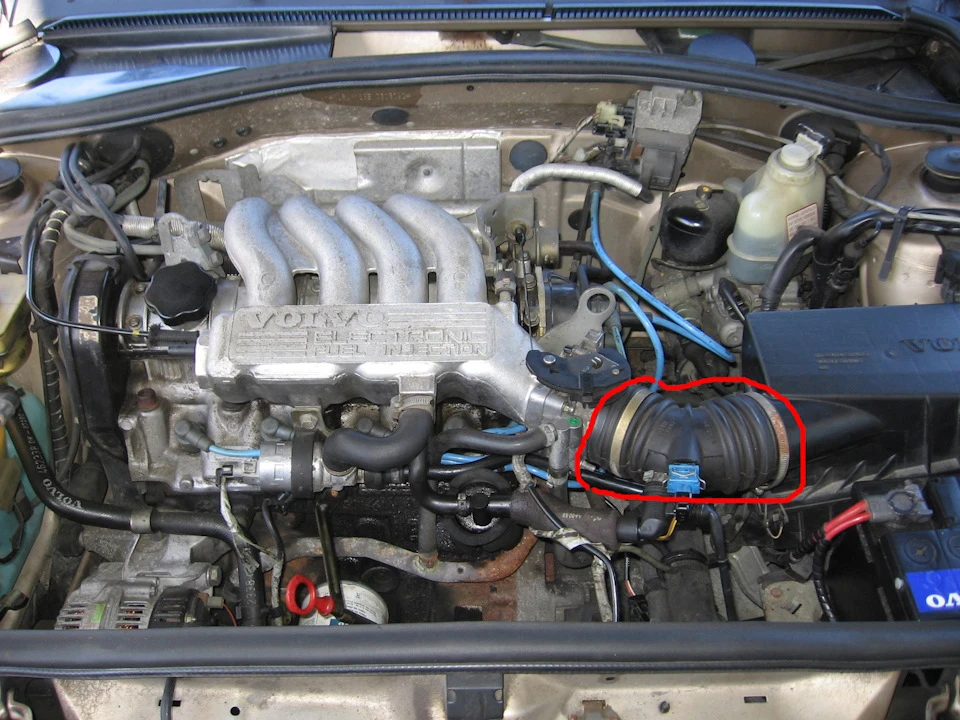 Куплю гофру на volvo 440