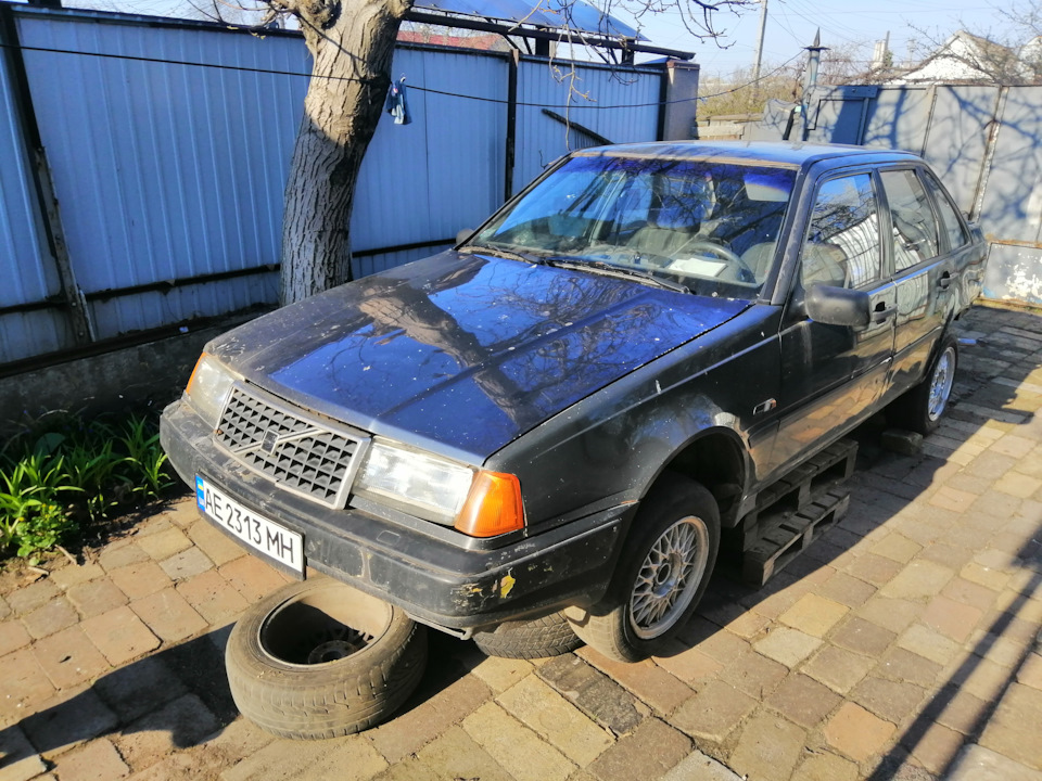 Ремонт передньої підвіски VOLVO 440 1