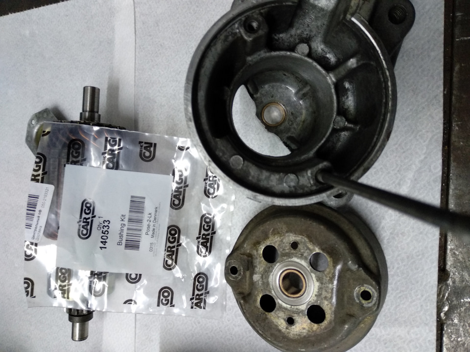 Ремонт стартера Valeo D9E771 5