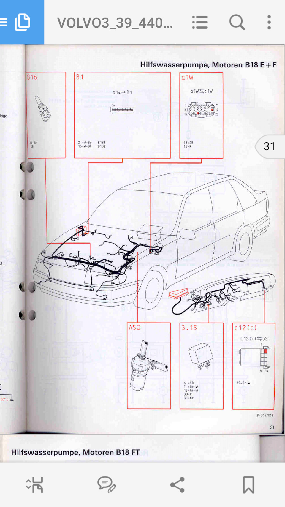Побратимам у допомогу Мануали Volvo 440 3