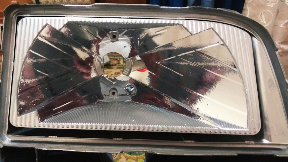 І знову бюджетний ремонт відбивачів фар( 4