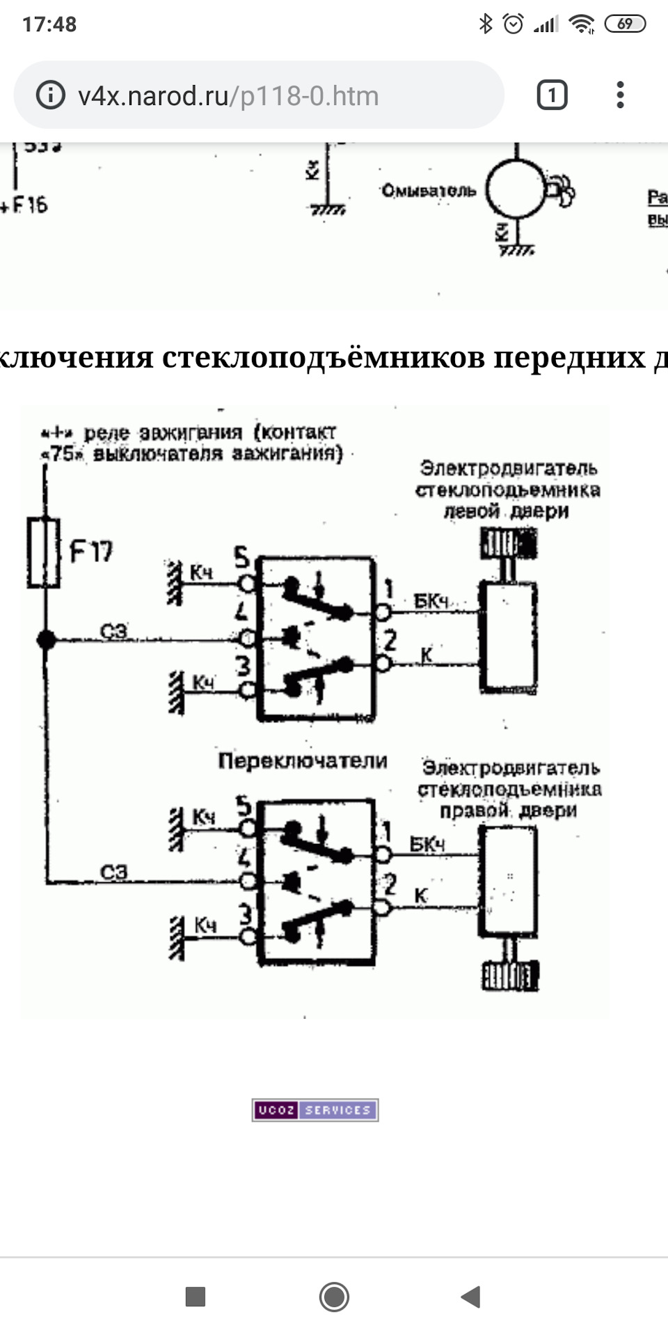 Кнопки склопідйомників 1