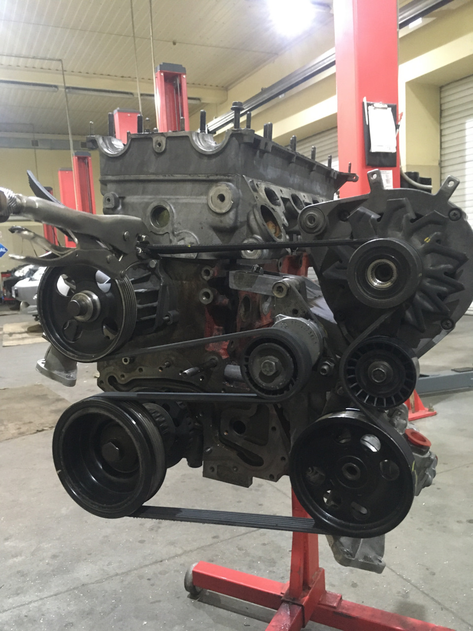 Перехід на полікліновий ремінь 5