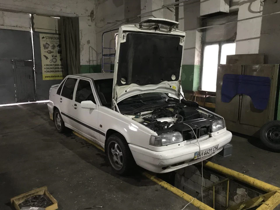 Ремонт стартера на Volvo 850