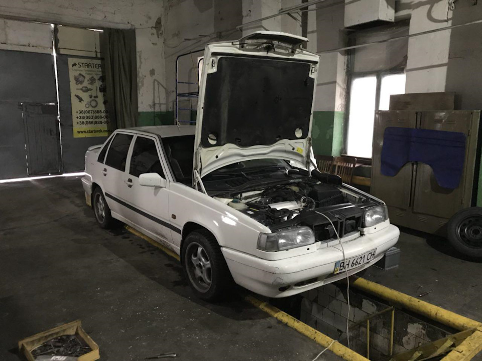 Ремонт стартера на Volvo 850 1