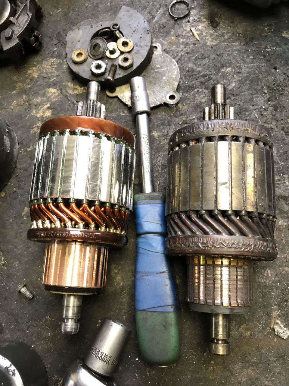 Ремонт стартера на Volvo 850 5