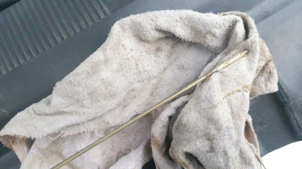 Спінена мастило на щупі. До чого готуватися? 1