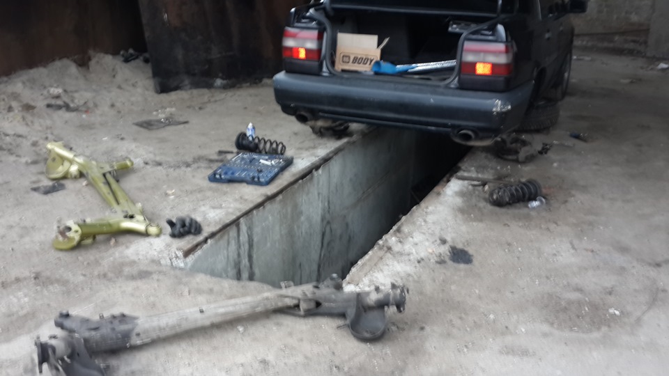 Заміна задньої балки 2