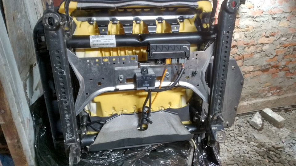 Свап сидінь від V70 3