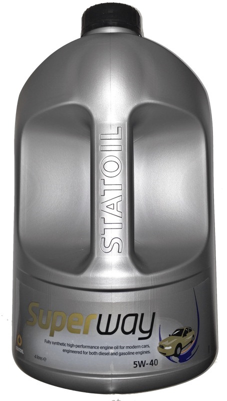 Заміна мастила на Statoil Superway 5w-40 1