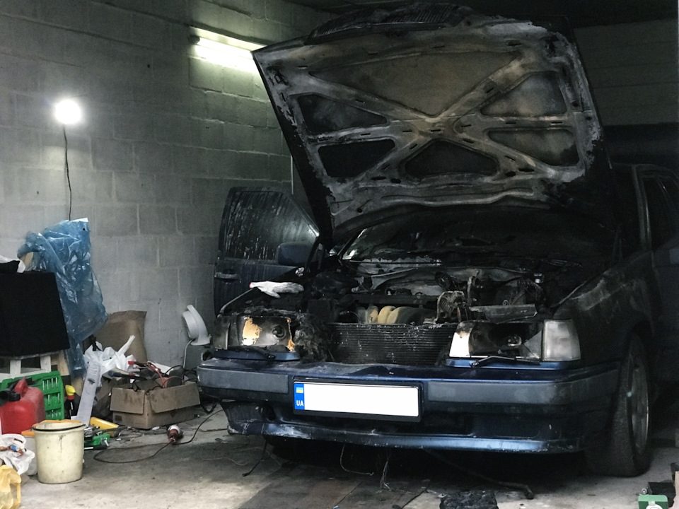 Підсумки спалаху в підкапотному просторі. 2