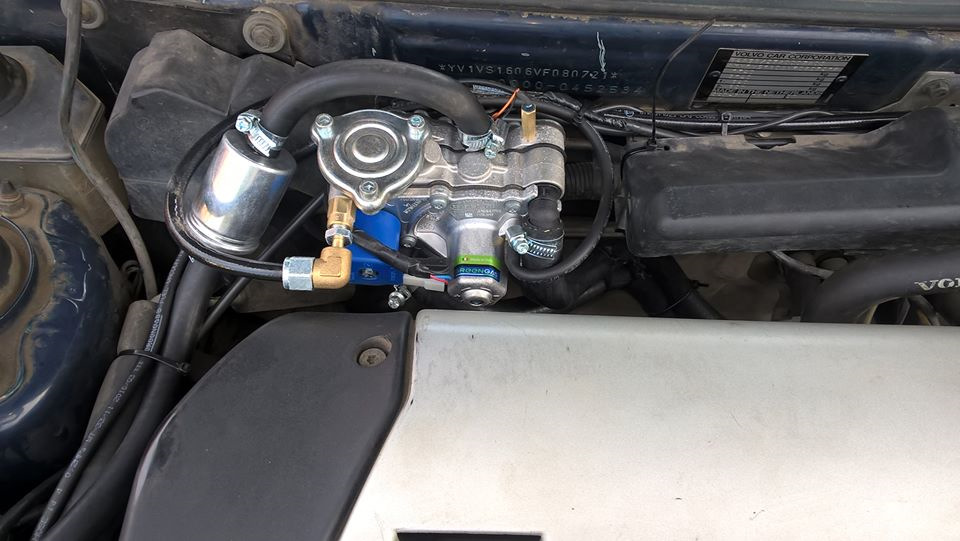 установка ГБО на Volvo s40 2