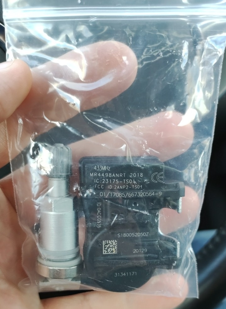 14. Встановлення зимових коліс та датчиків тиску (TPMS) 4