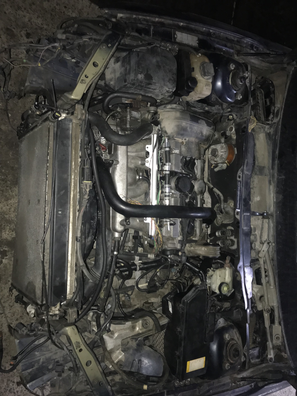 Свап AWD. Зібраний мінімум для запуску двигуна. 1