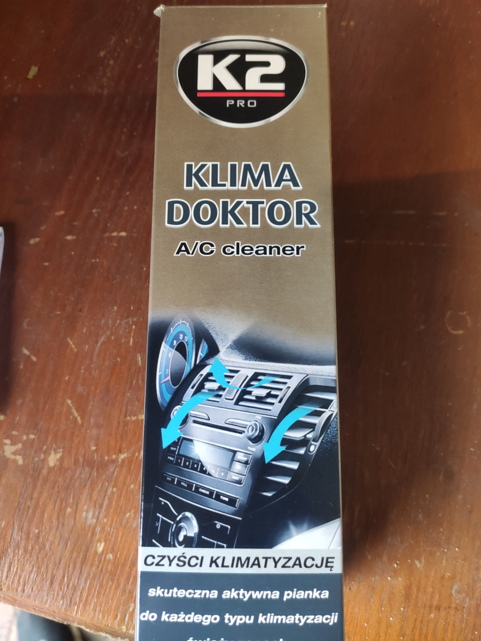 Чистка системи кондиціонування з K2 Clima doctor та заміна салонного фільтра на Hengst. 5