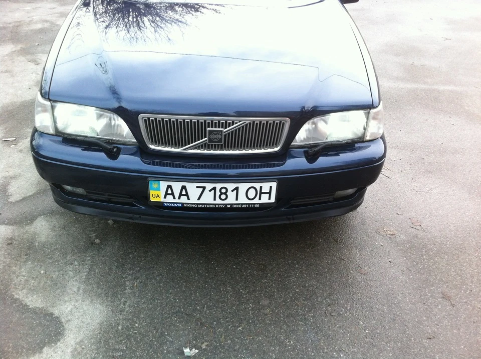 Губа на бампер)