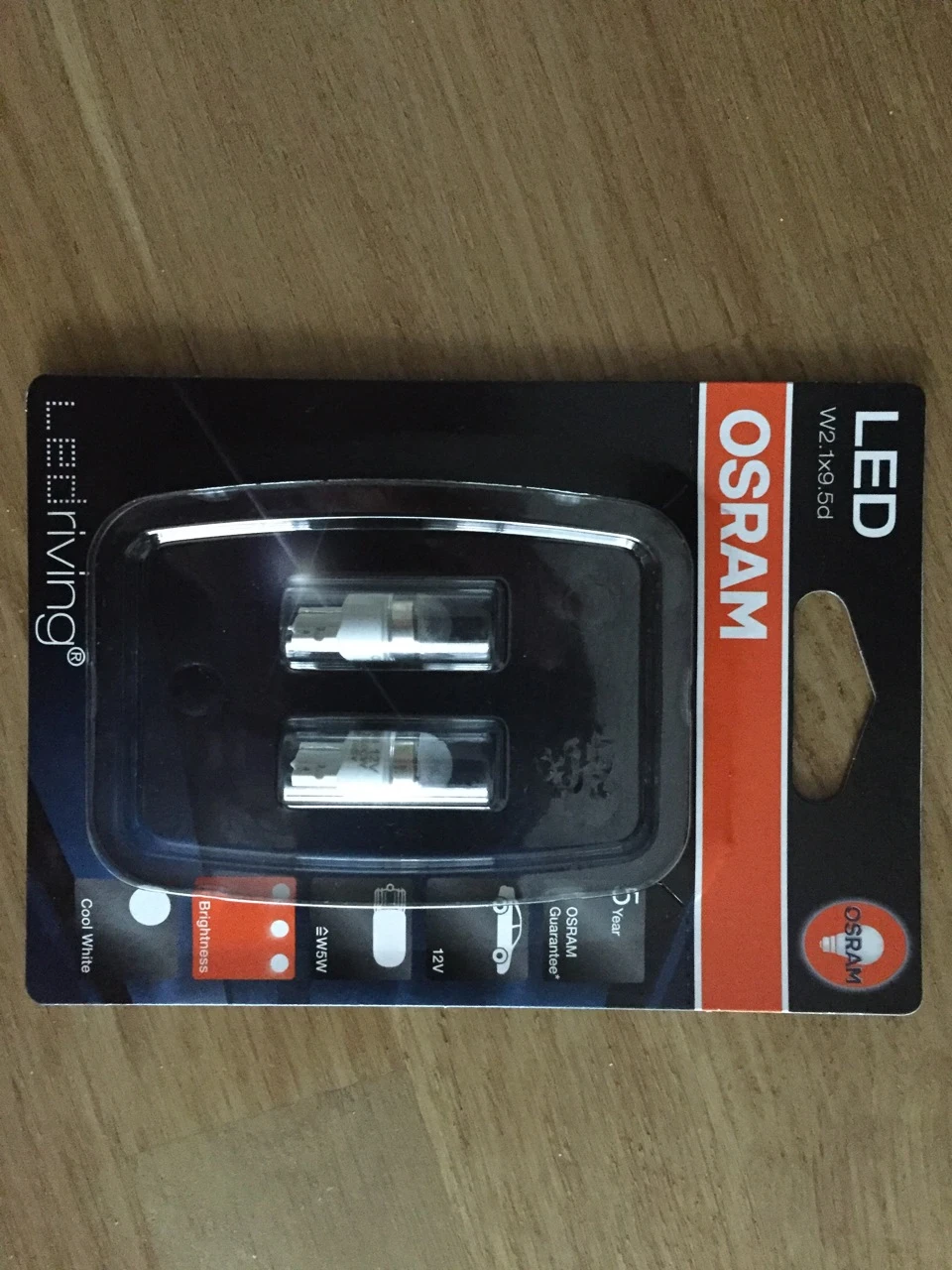 Заміна лампи OSRAM LED 6000K