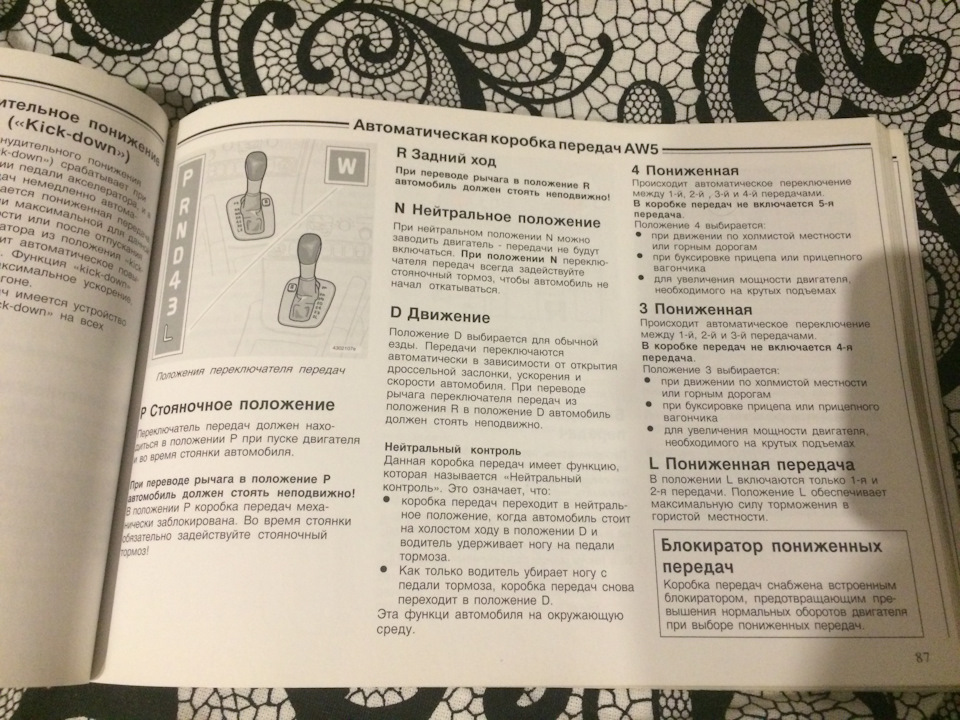 Скільки передач в акпп?)))) 5